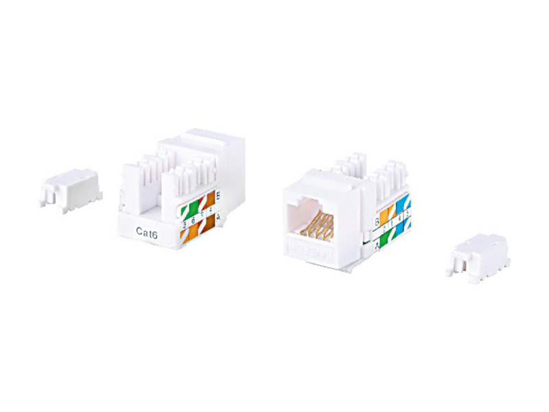 六類(lèi)90度非屏蔽RJ45模塊